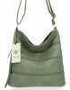 BEE BAG Uniwersalne Listonoszki Damskie XL Celine Zielona